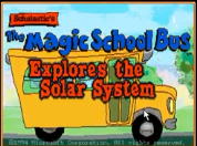 The Magic School Bus Explores the Solar System Title Screen